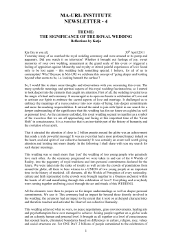 Newsletter 4 - MA-URI® HEALING ARTS