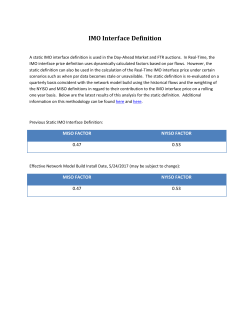 PDFIMO Interface Definition Factors