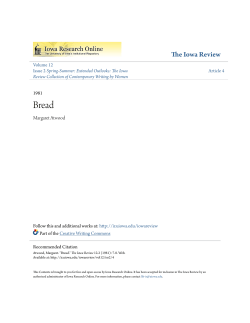 Bread - Iowa Research Online