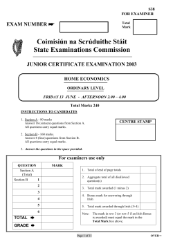 Coimisiún na Scrúduithe Stáit State Examinations Commission