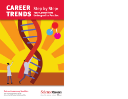 Step by Step: Your Career from Undergrad to Postdoc