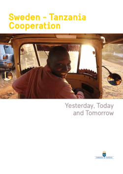 Sweden - Tanzania Cooperation
