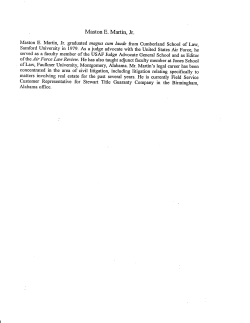 Chapter 1: Real Estate Transactions with Legal Entities