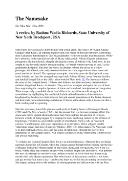 film reviews - University of Nottingham