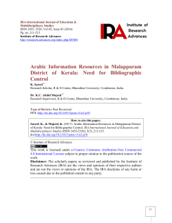 Print this article - Institute of Research Advances