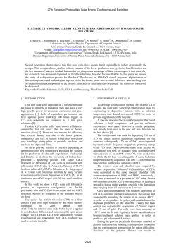 Flexible CdTe Solar Cells by a Low Temperature Process on ITO