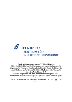 This is an Open Access-journal`s PDF published in Meier
