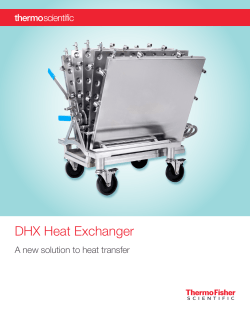 DHX Heat Exchanger - Thermo Fisher Scientific