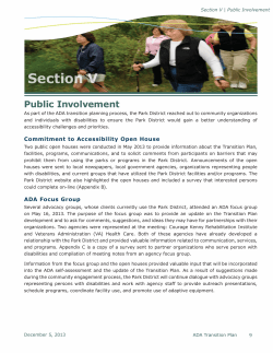 Sections V-VII - Three Rivers Park District