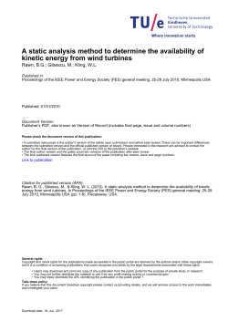 A static analysis method to determine the availability of kinetic
