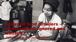 A Critical Analysis of the Current South African Informal Sector