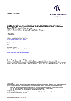 EO and BAM in chloride - VBN