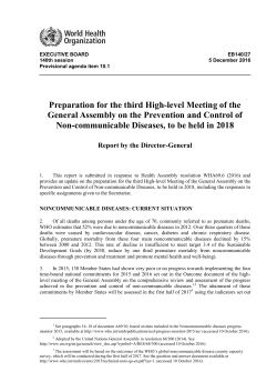 EB140/27 - World Health Organization