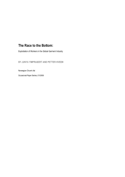 The Race to the Bottom: