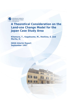 A Theoretical Consideration on the Land
