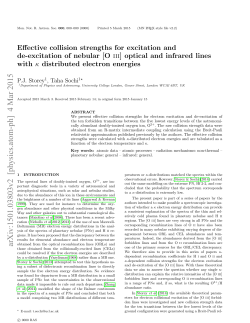 Effective collision strengths for excitation and de