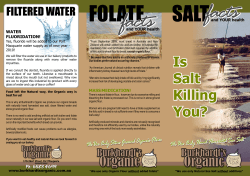 Is Salt Killing You? - Burkhardt`s Organic