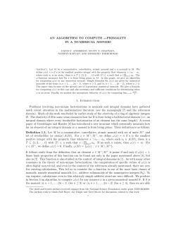 An algorithm to compute omega-primality in a numerical monoid