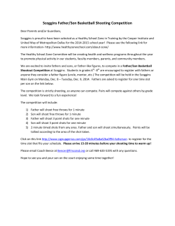 Scoggins Father/Son Basketball Shooting Competition