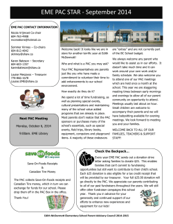 september buzz - School District #42