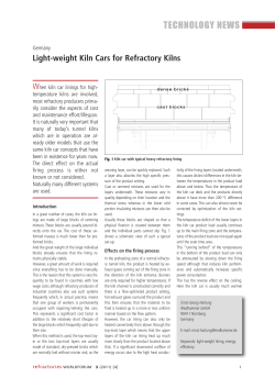 Light-weight Kiln Cars for Refractory Kilns