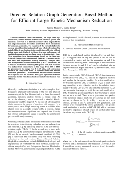 Directed Relation Graph Generation Based Method for Efficient