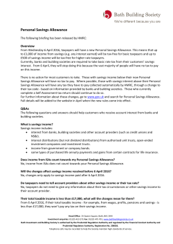 Bath Building Society Share Account