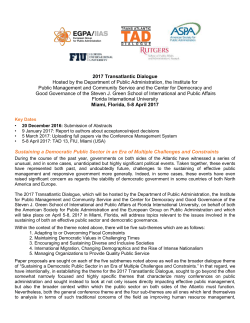 Homepage | NISPAcee Information Portal