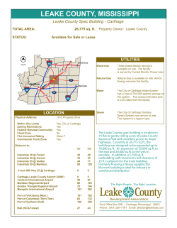 Spec Building - Leake County Development Association