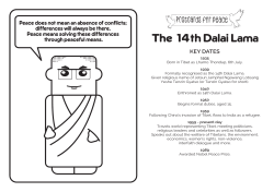 key dates - Postcards for Peace