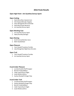 HERE - Louisiana Stock Horse Association