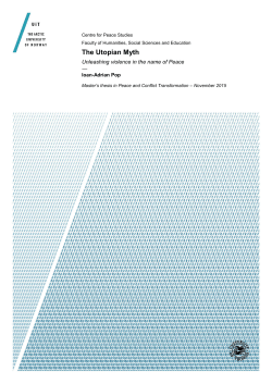 The Utopian Myth
