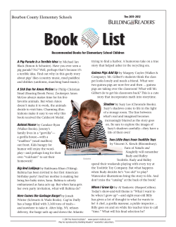 Elementary - Bourbon County Schools