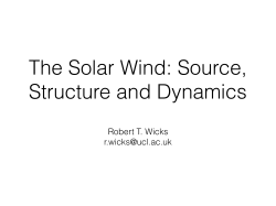 The solar wind