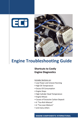 Engine Troubleshooting Guide - Engine Components International