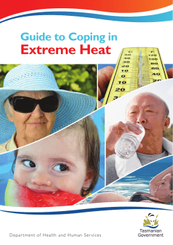 Guide to Coping in Extreme Heat