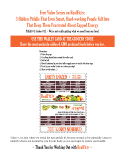 GMO Dirty Dozen Wallet Card