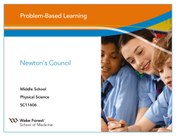 Newton`s Council - Wake-UTD
