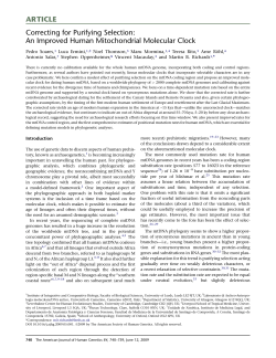 Correcting for Purifying Selection: An Improved