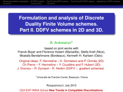 Formulation and analysis of Discrete Duality Finite Volume schemes