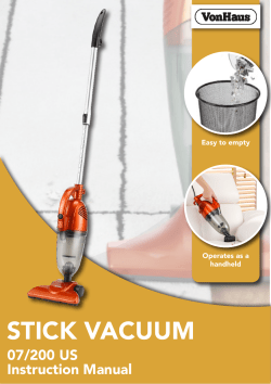 STICK VACUUM