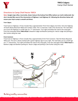 Directions to Camp Chief Hector