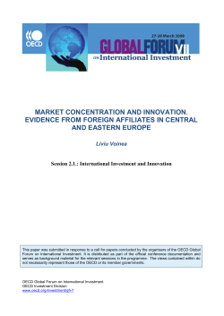 market concentration and innovation