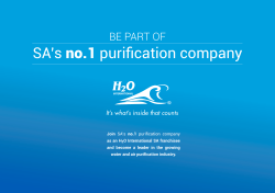 SA`s no.1 purification company