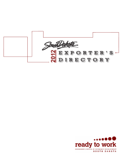 exporter ` sdirectory - South Dakota