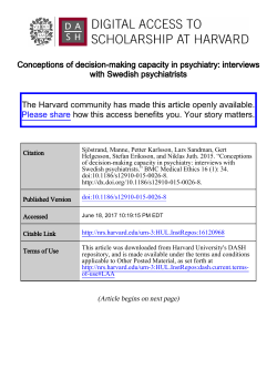 Full Text - Digital Access to Scholarship at Harvard