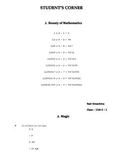 Student`s Co-Curriculum