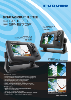 GPS/WAAS CHART PLOTTER