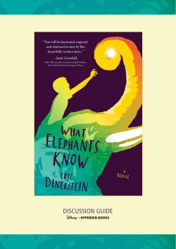 Educator Guide - Disney Publishing Worldwide