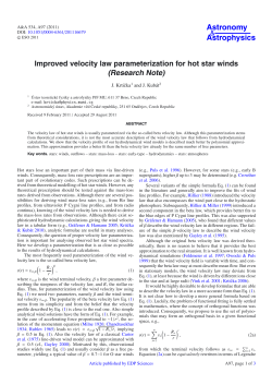 Improved velocity law parameterization for hot star winds